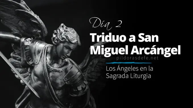 san miguel arcangel triduo oracion novena dia  angeles sagrada liturgia