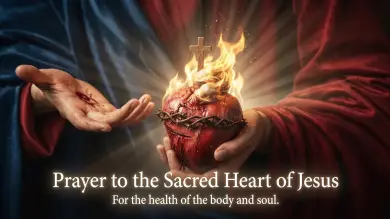 Healing prayer to the Sacred Heart of Jesus