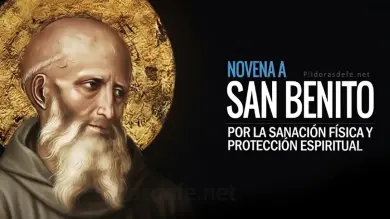 Novena a San Benito por sanacion salud y paz