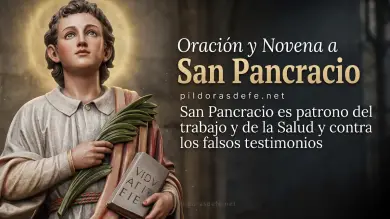 Novena a San Pancracio por empleo trabajo Oracion poderosa