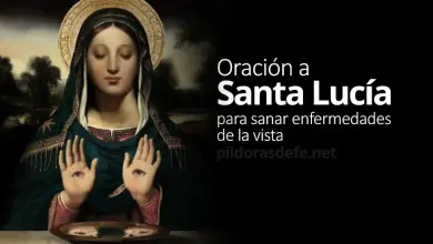 Santa Lucía, Protectora de la Vista: Oración para sanar la visión