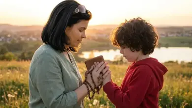 Oracion por los hijos Padres protegen ninos