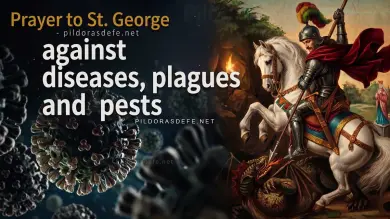Powerful prayer Saint George protection pandemics plagues diseases