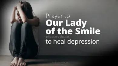 Prayer Our Lady of the Smile Healing Depression