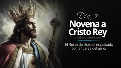 novena a Cristo rey dia  el Reino de Dios impulsado fuerza del amor