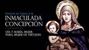 novena a la inmaculada concepcion de la virgen maria dia 
