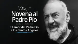 novena al padre pio de pietrelcina dia  amor del padre pio a los angeleswebp