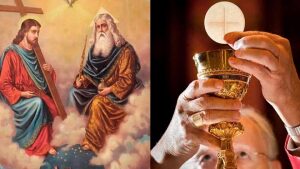 Acto y oraciones de reparación por las ofensas a la Santísima Trinidad