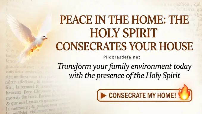Daily Holy Spirit prayer tuesday peace home