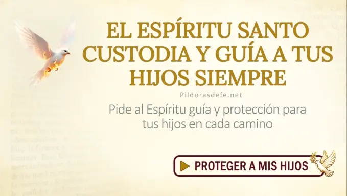 Oracion Espiritu Santo dia domingo 