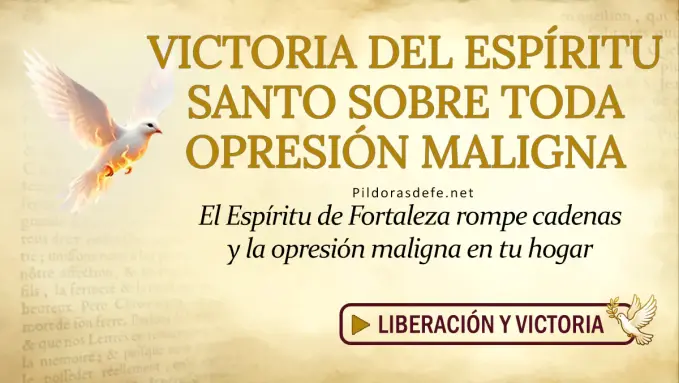 Oracion Espiritu Santo dia domingo 