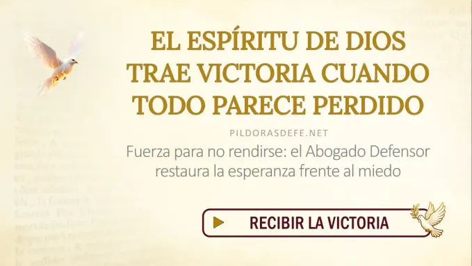 Oracion Espiritu Santo dia domingo 