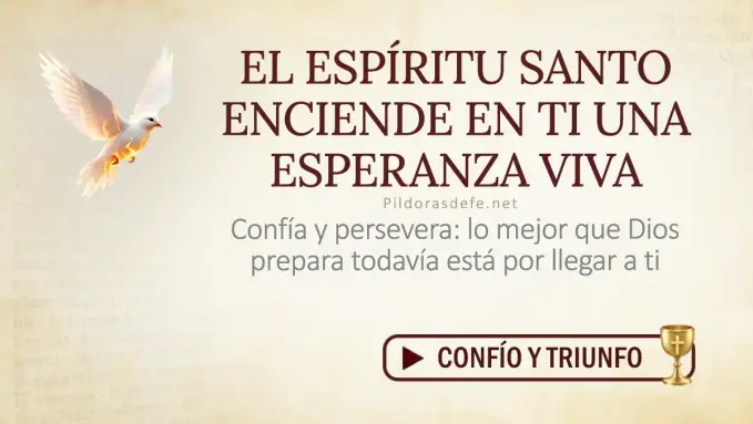 Oracion Espiritu Santo dia jueves 