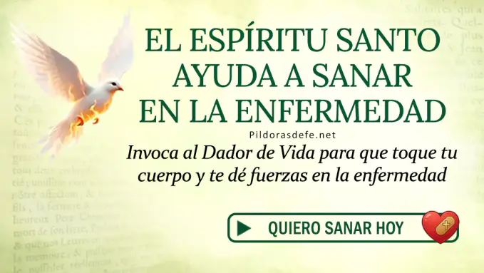 Oracion Espiritu Santo dia lunes 
