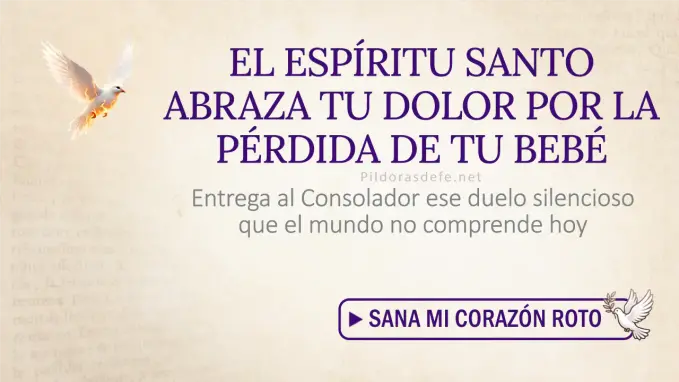 Oracion Espiritu Santo dia miercoles 