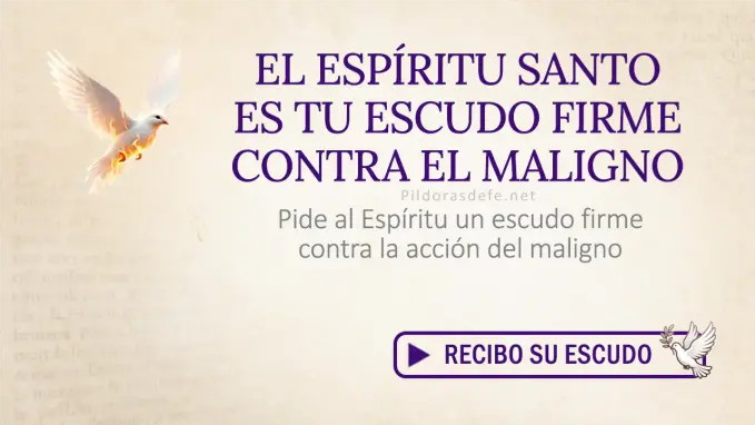 Oracion Espiritu Santo dia miercoles 