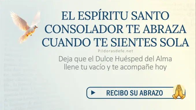 Oracion Espiritu Santo dia sabado 