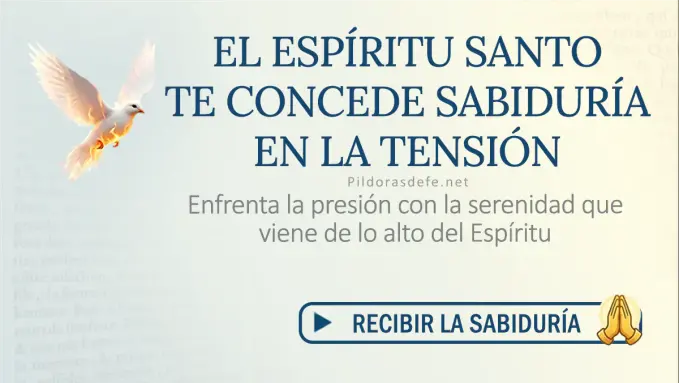 Oracion Espiritu Santo dia sabado 