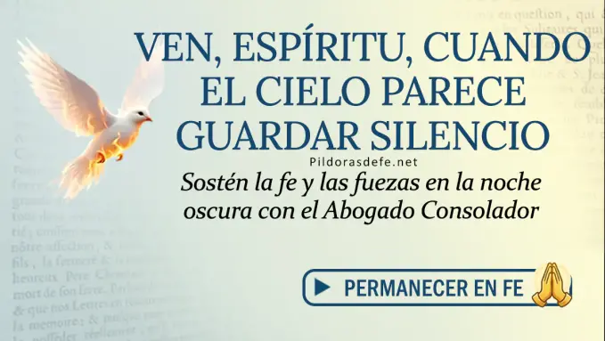 Oracion Espiritu Santo dia sabado 