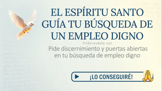 Oracion Espiritu Santo dia sabado 