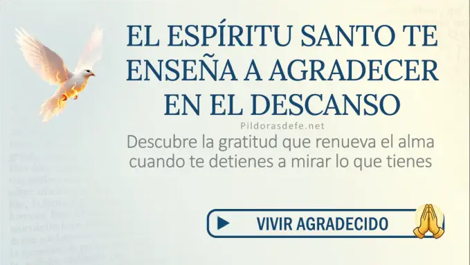 Oracion Espiritu Santo dia sabado 
