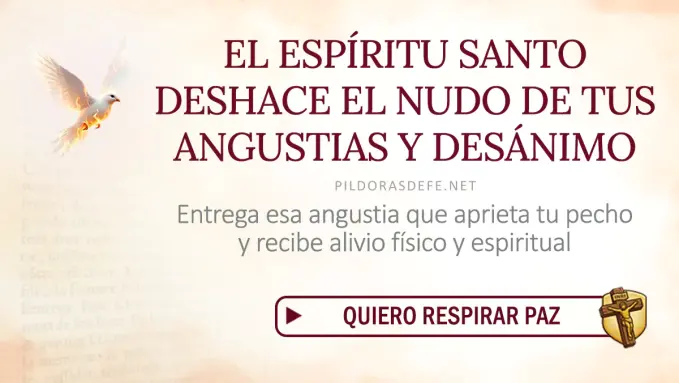 Oracion Espiritu Santo dia viernes 