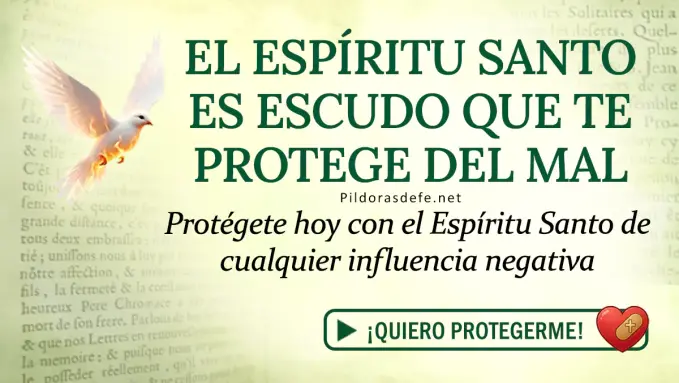 Oracion al Espiritu Santo dia lunes proteccion 