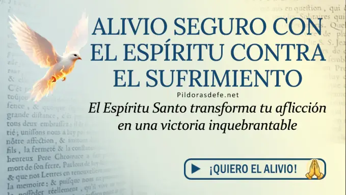 Oracion al Espiritu Santo dia sabado alivio 