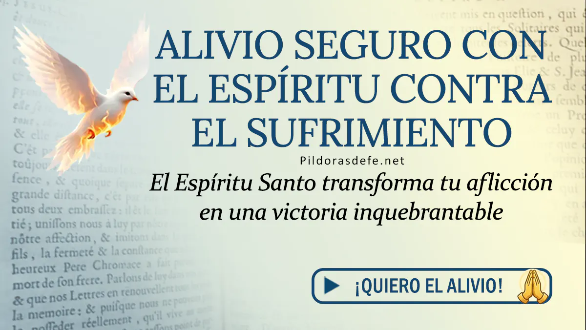 Oracion al Espiritu Santo dia sabado alivio webp