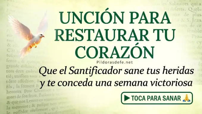 Oracion del dia al Espiritu Santo lunes  marzo 