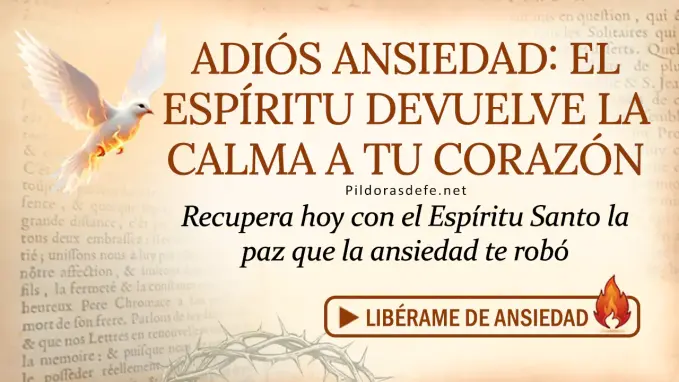 Oracion del dia al Espiritu Santo martes adios ansiedad  abr 