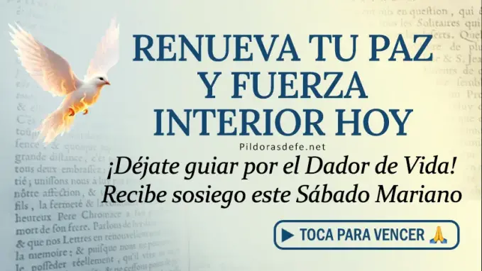 Oracion del dia al Espiritu Santo sabado  marzo 