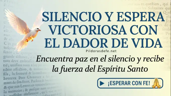 Oracion del dia al Espiritu Santo sabado  abr 