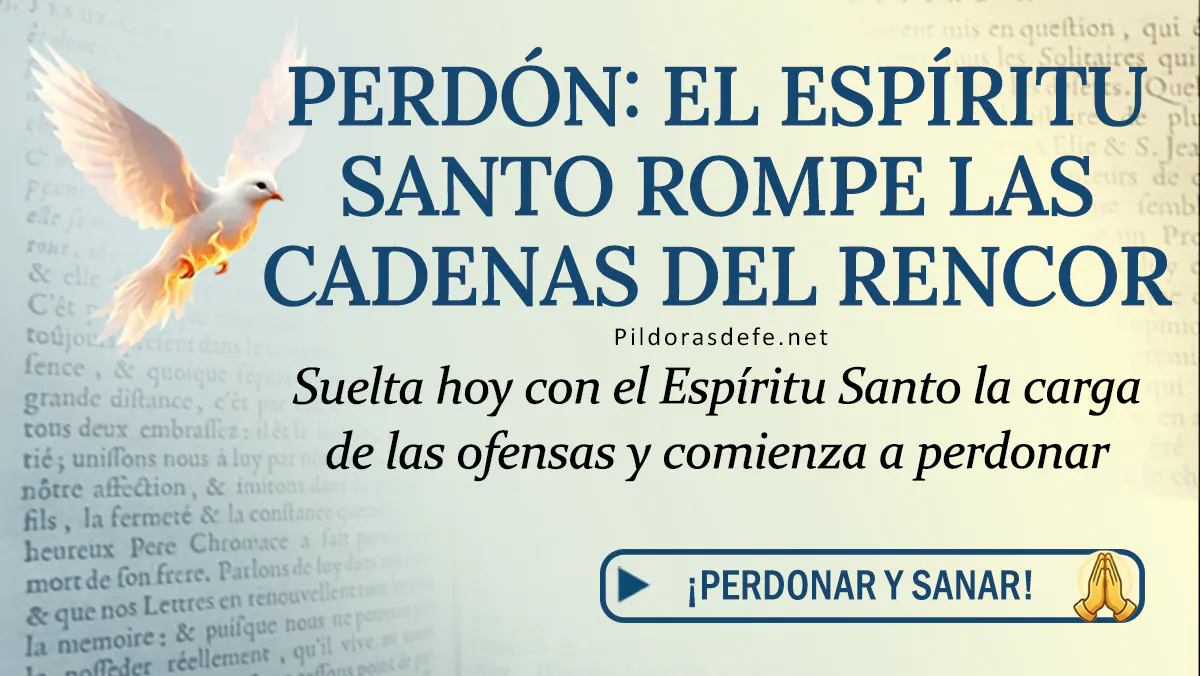 Oracion del dia al Espiritu Santo sabado perdonar  may webp