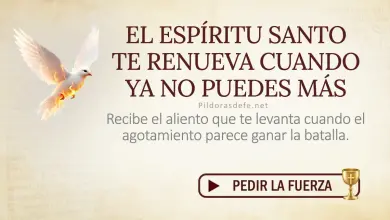 Oracion Espiritu Santo dia jueves 