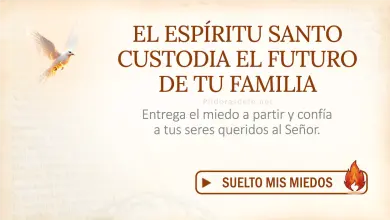 Oración del día al Espíritu Santo: Martes 11 de agosto 2026 - Miedo a partir de este mundo