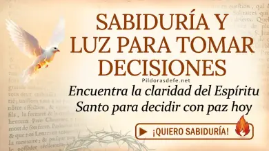 Oración del día al Espíritu Santo: Martes 14 de abril 2026 - Sabiduría para Decidir