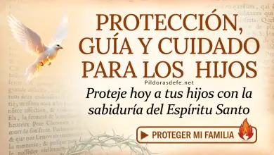 Oración del día al Espíritu Santo: Martes 7 de abril 2026 - Protección de los Hijos