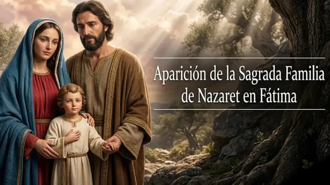 Aparicion de Sagrada Familia en Fatima apariciones