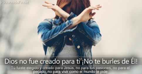 dios creado no pasiones