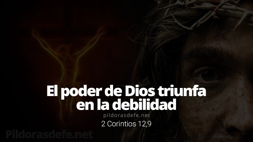 el poder de Dios triunfa en la debilidad Cristo Reywebp