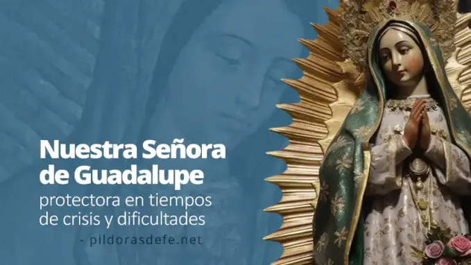 nuestra senora de guadalupe protectora tiempos de crisis dificultades