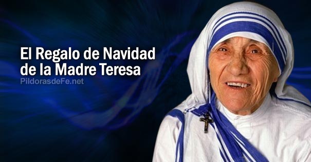 regalo de navidad de santa madre teresa de calcuta