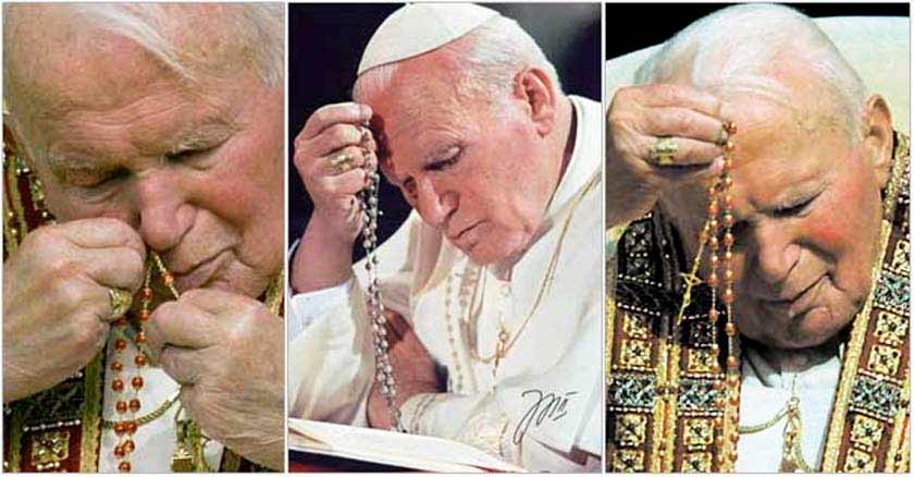 saint john paul ii devotion pray holy rosary