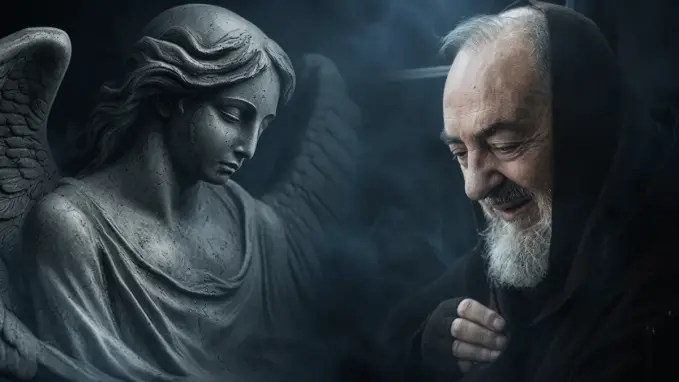Padre Pio relacion con Angel de la Guarda