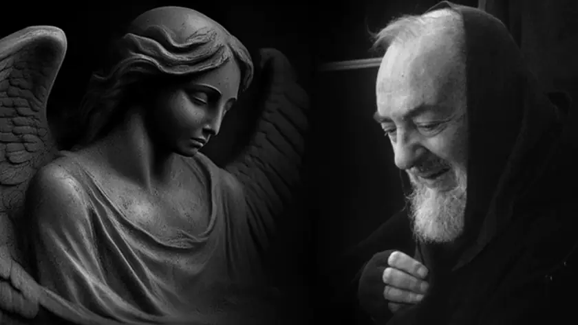 padre pio relacion con angel de la guardawebp