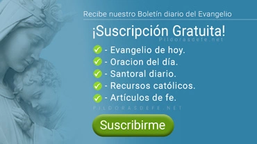Boletín diario del Evangelio de hoy por email